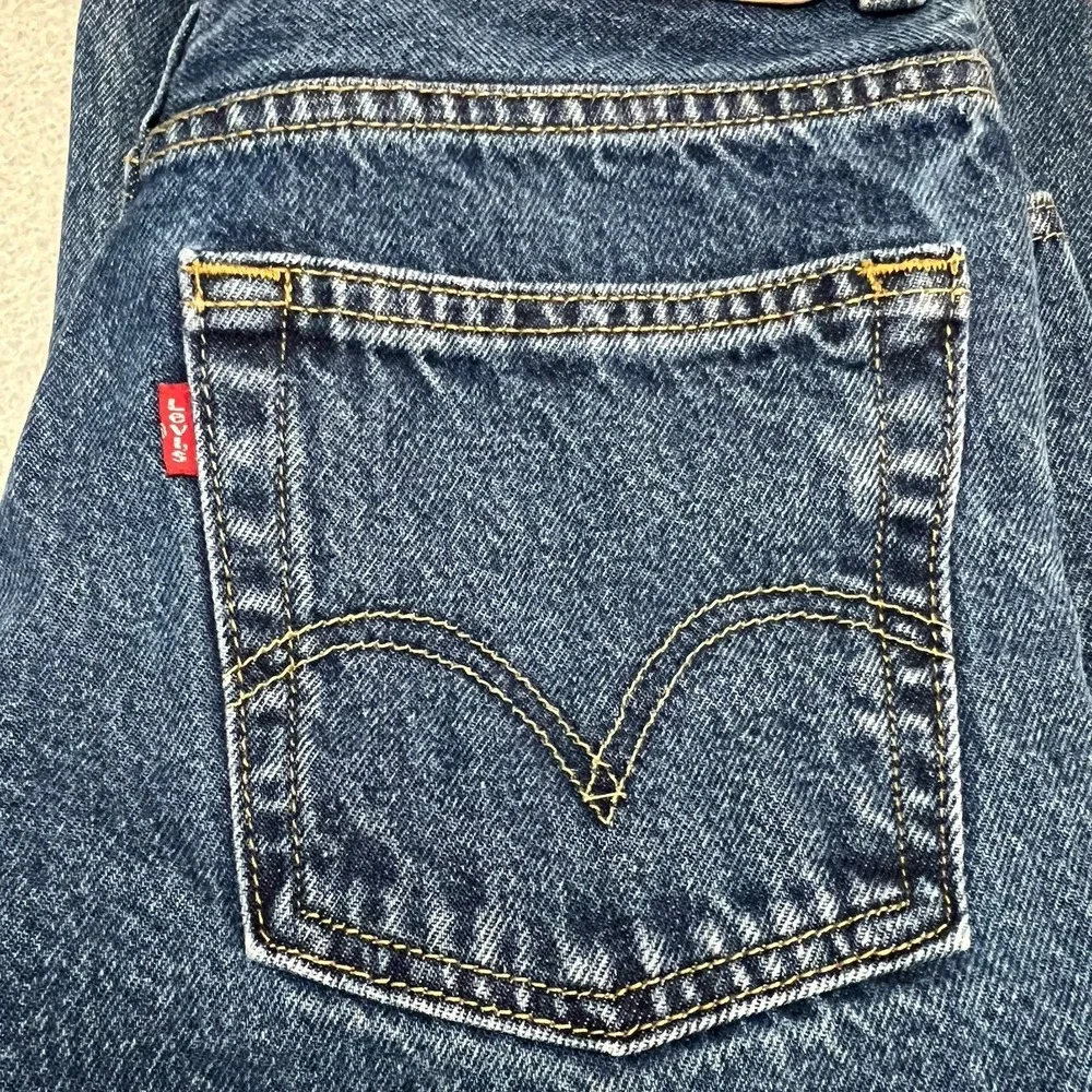 Levis 569 Loose Straight Jeans‎ 14 Reg 27x27 Blue Denim Casual Relaxed Fit